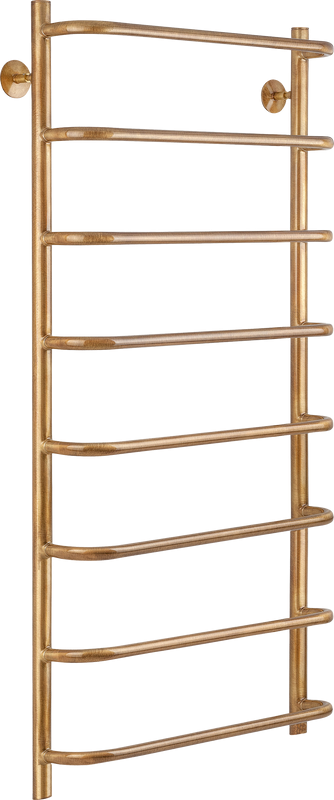 Полотенцесушитель водяной Secado Мерида 1 105x55 см, бронза, лесенка, латунь