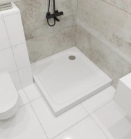 Поддон для душа 1MarKa Quadro 01пкв90К 90х90 Поддон для душа 1MarKa Quadro 01пкв90К 90х90