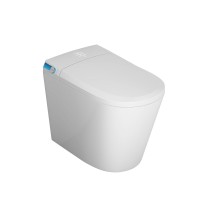 Умный унитаз напольный Grossman Смарт GR-PR-5702 глянцевый белый