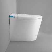 Умный унитаз напольный Grossman Смарт GR-PR-5702 глянцевый белый