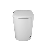 Умный унитаз напольный Grossman Смарт GR-PR-5702 глянцевый белый