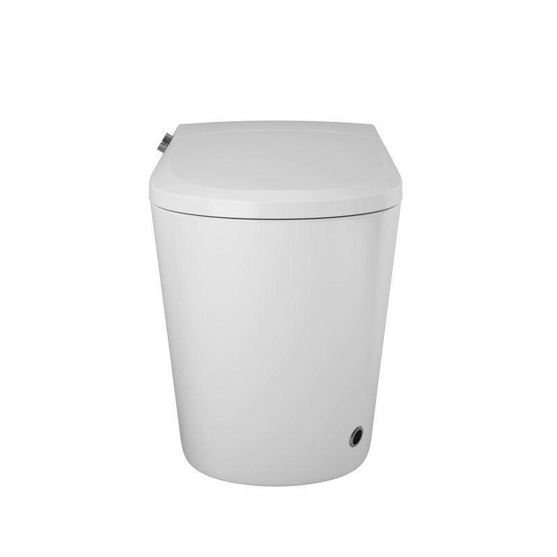 Умный унитаз напольный Grossman Смарт GR-PR-5702 глянцевый белый