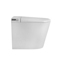 Умный унитаз напольный Grossman Смарт GR-PR-5702 глянцевый белый