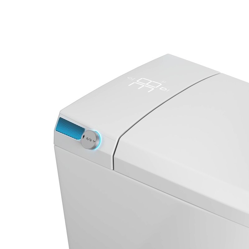 Умный унитаз напольный Grossman Смарт GR-PR-5702 глянцевый белый