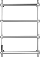 Полотенцесушитель электрический Secado Флоренция 1 80x55 см, подключение слева, глянцевый хром, лесенка