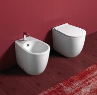 Унитаз приставной напольный Simas Vignoni VI21bi безободковый