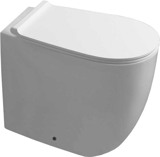 Унитаз приставной напольный Simas Vignoni VI21bi безободковый