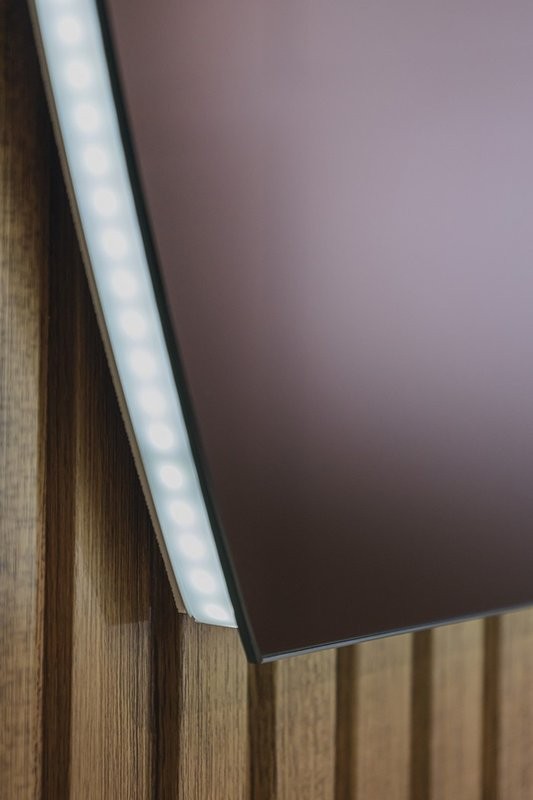 Зеркало Abber Teil AG6504SL 69х110 см, с подсветкой