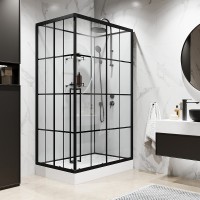 Душевая кабина Niagara Standart ST100/80/15QR/KL/BKT 100x80, R