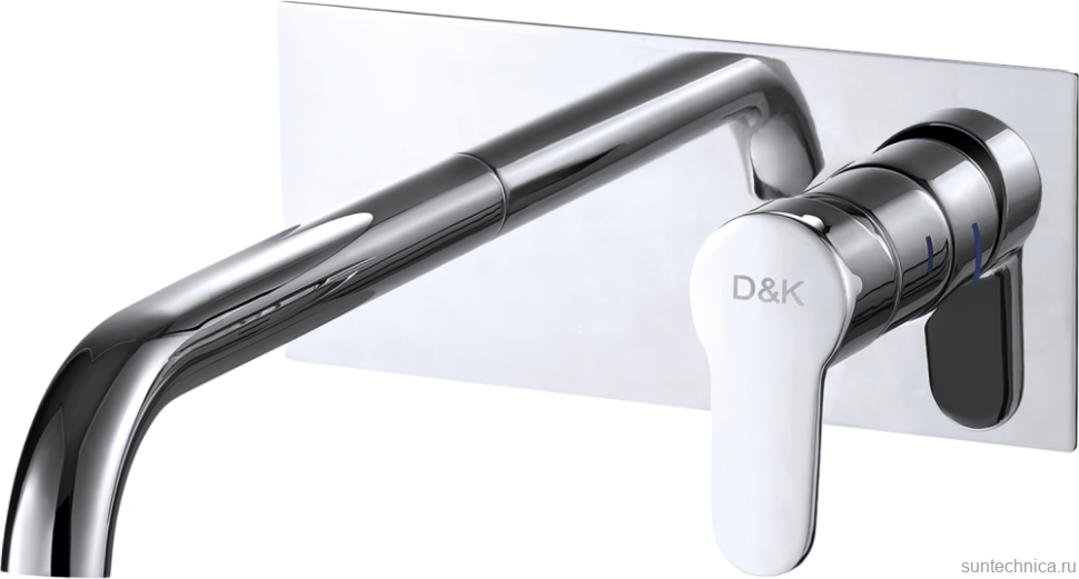 Смеситель для раковины D&K Rhein Marx DA1394401 С ВНУТРЕННЕЙ ЧАСТЬЮ