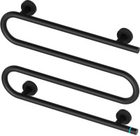 Полотенцесушитель электрический Bauedge M AF0040 61,5x41,5 черный матовый
