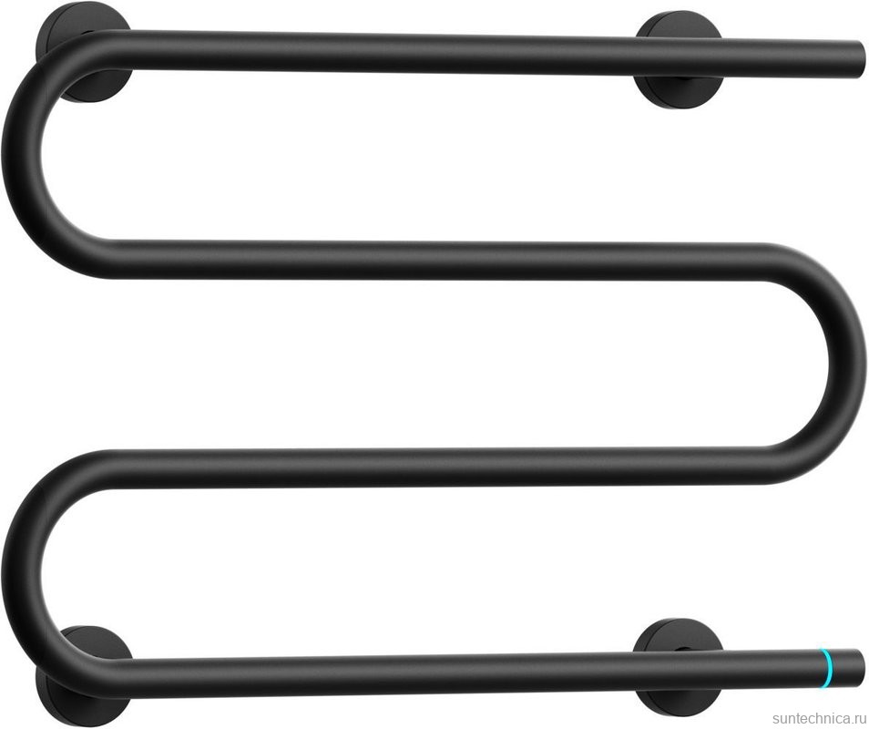 Полотенцесушитель электрический Bauedge M AF0040 61,5x41,5 черный матовый