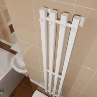 Полотенцесушитель электрический Altasan АргоПроф 120х21 белый матовый Полотенцесушитель электрический Altasan АргоПроф 120х21 белый матовый