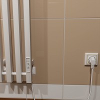Полотенцесушитель электрический Altasan АргоПроф 120х21 белый матовый