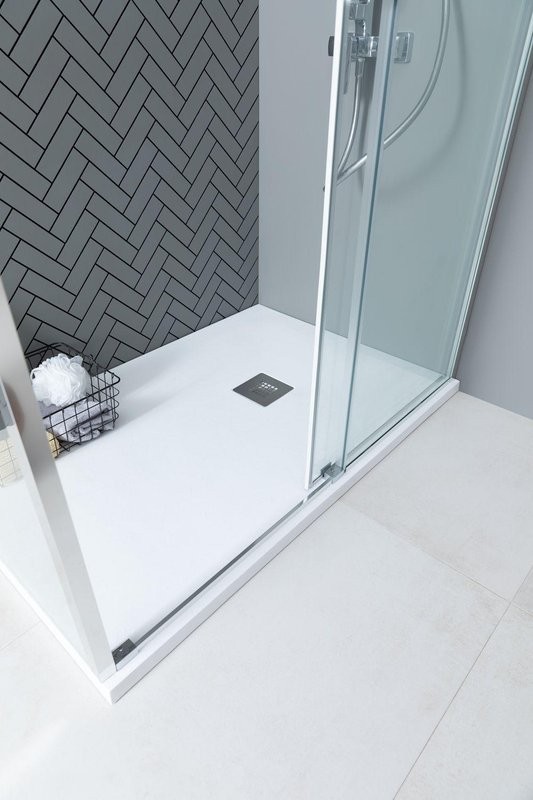 Душевой уголок Aquanet Pleasure Evo AE65-N140-CT 140х100, профиль глянцевый хром, стекло прозрачное