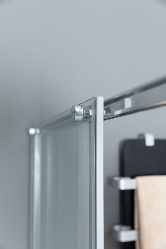 Душевой уголок Aquanet Pleasure Evo AE65-N140-CT 140х100, профиль глянцевый хром, стекло прозрачное