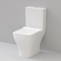Унитаз-компакт напольный Damixa Titan DX78C8600SC безободковый, с микролифтом