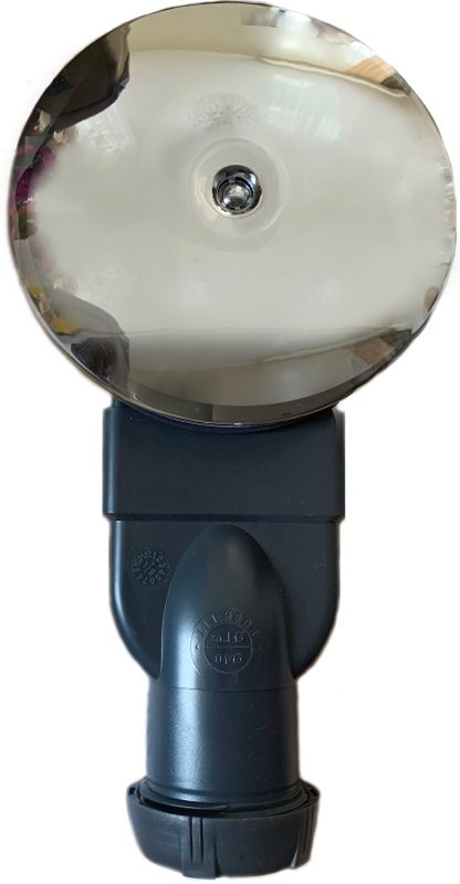 Поддон для душа Jacob Delafon Tolbiac R 90 черный с сифоном