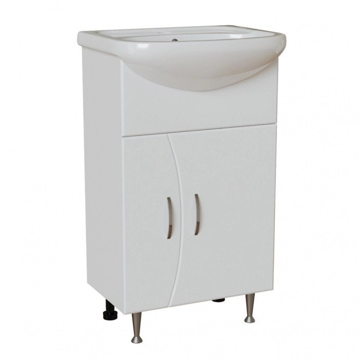 Тумба д/ванной "ЭТАЛОН-50" под рак.Уют-50 (ROSA) (ПВХ)