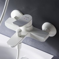 Смеситель для ванны с душем AM.PM X-Joy F85A10033 белый