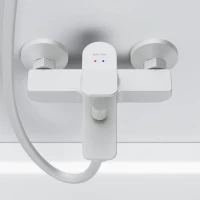 Смеситель для ванны с душем AM.PM X-Joy F85A10033 белый