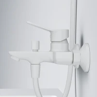 Смеситель для ванны с душем AM.PM X-Joy F85A10033 белый