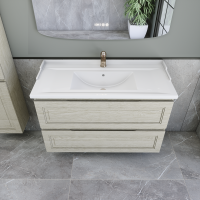 Мебель для ванной комнаты Caprigo Wales 100 беленый дуб Мебель для ванной комнаты Caprigo Wales 100 беленый дуб