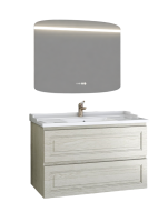 Мебель для ванной комнаты Caprigo Wales 100 беленый дуб Мебель для ванной комнаты Caprigo Wales 100 беленый дуб