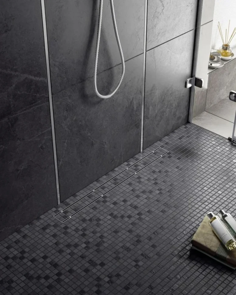 Душевой трап (лоток) Timo Drain Systems DS230209/01 900 двусторонняя панель plate под плитку, сатин