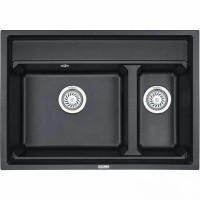 Мойка кухонная Granula Kitchen Space 7302i шварц Мойка кухонная Granula Kitchen Space 7302i шварц