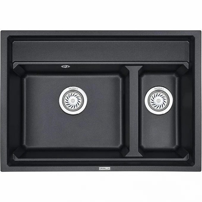 Мойка кухонная Granula Kitchen Space 7302i шварц