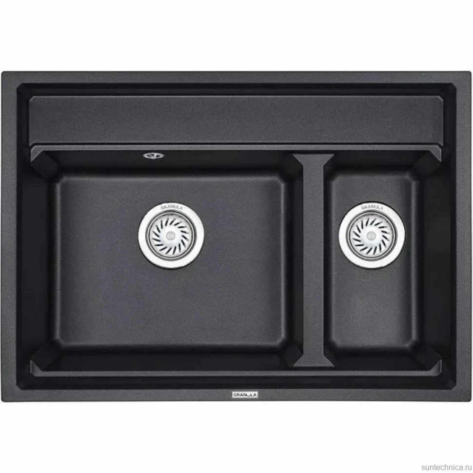 Мойка кухонная Granula Kitchen Space 7302i шварц