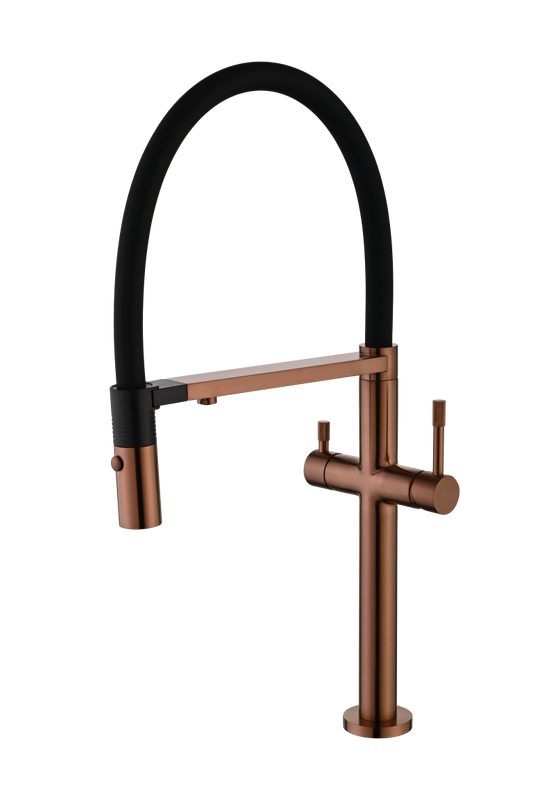 Смеситель для кухни Boheme Uno 115-BRB brushed bronze
