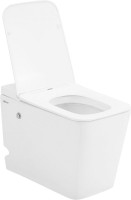 Умный унитаз напольный Abber Bequem AC1213P импульсный смыв, с микролифтом