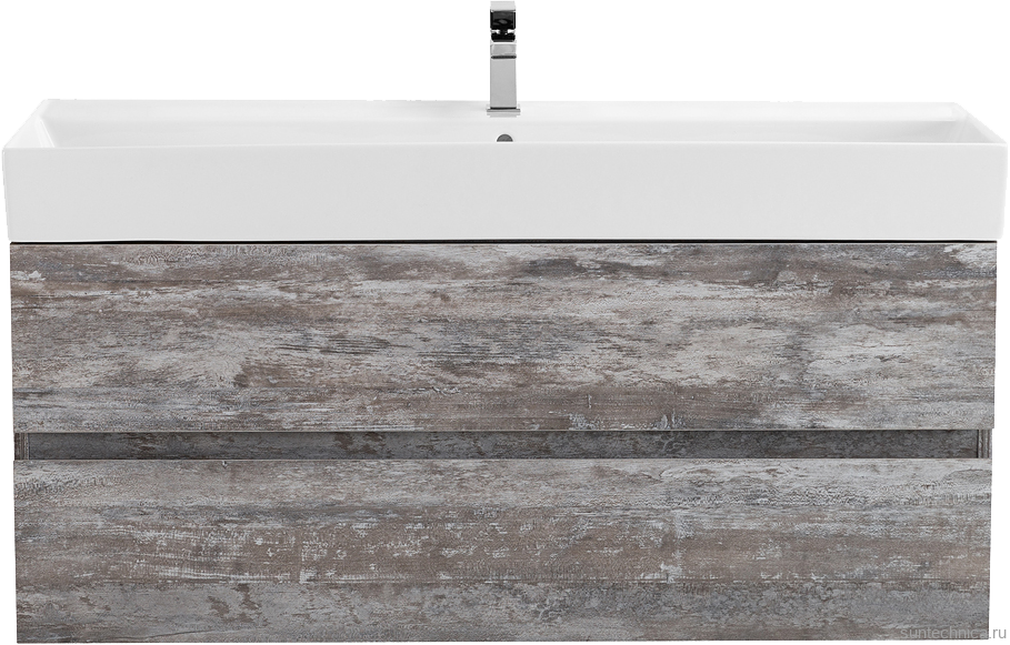 Тумба под раковину Cezares Molveno 46 120 legno grigio