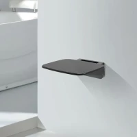 Сиденье для душа Wasserkraft SS402 черное Сиденье для душа Wasserkraft SS402 черное