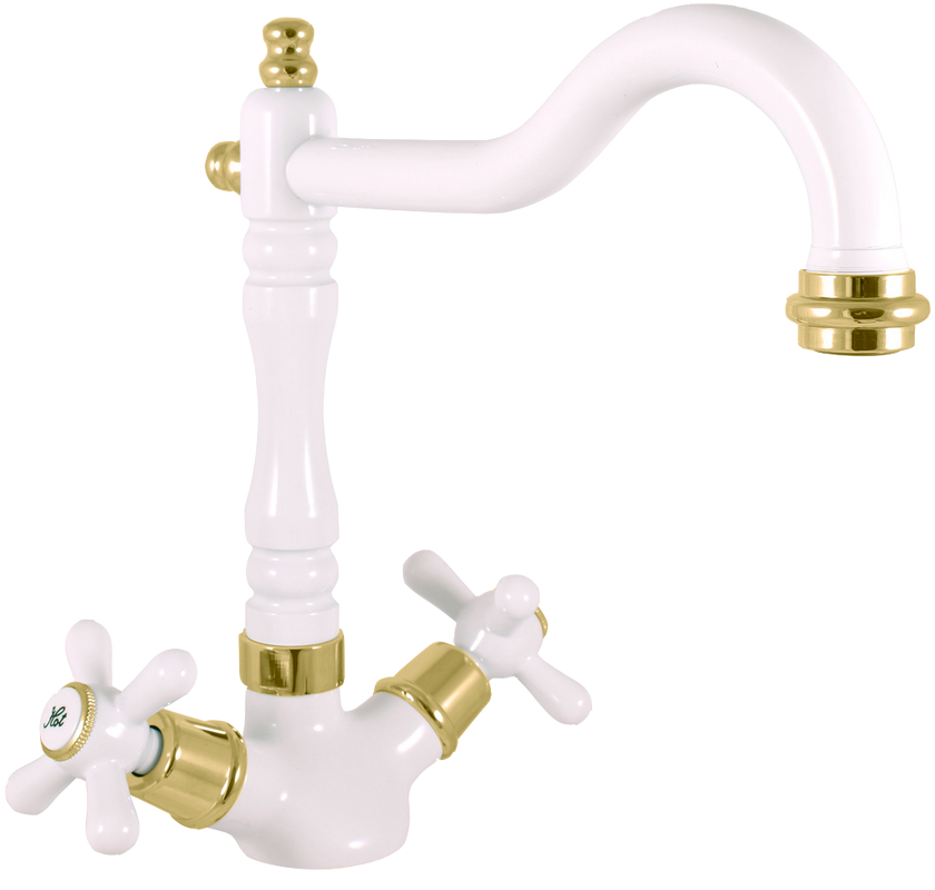 Смеситель для раковины Rav Slezak Morava retro MK121.5/8BZ