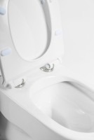 Унитаз подвесной BelBagno Onda BB066CHR безободковый, крышка BB2111SC с микролифтом