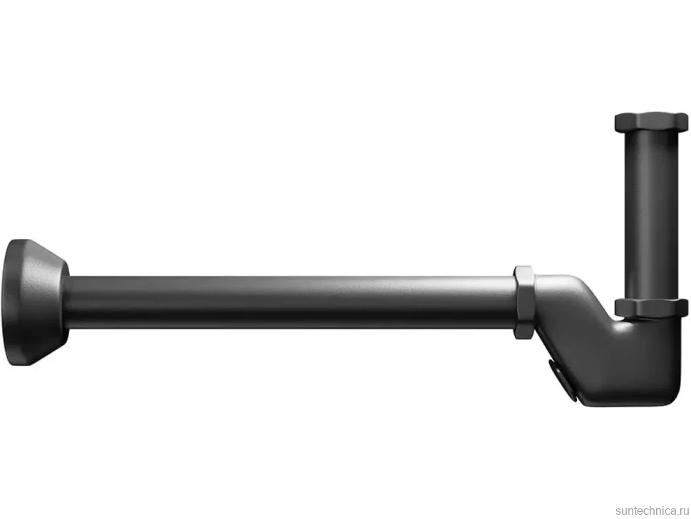 Сифон для раковины KERAMA MARAZZI Ole 212KM.01.093 матовый черный