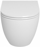 Унитаз подвесной Teymi Lina S T40102 с микрофлитом, безободковый, белый