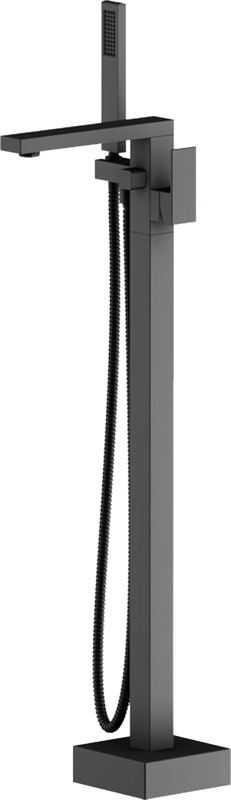 Напольный смеситель для ванны с душем Timo Selene 2200/03Y-CR черный