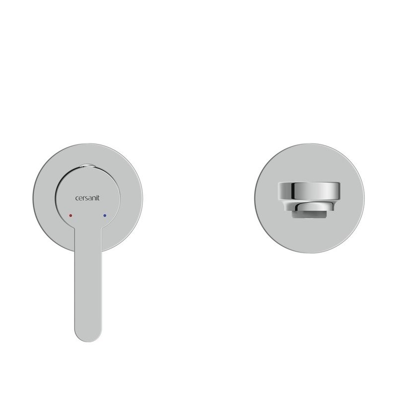 Смеситель для раковины Cersanit Олива (Oliva) 68975 С ВНУТРЕННЕЙ ЧАСТЬЮ,  хром