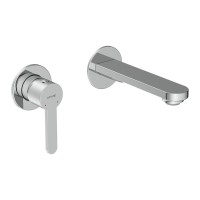 Смеситель для раковины Cersanit Олива (Oliva) 68975 С ВНУТРЕННЕЙ ЧАСТЬЮ,  хром