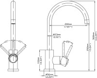 Смеситель для кухни Seaman Eco Koblenz SSN-2060