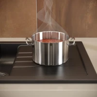 Мойка кухонная Domaci Сиена 54100-110 черная матовая Мойка кухонная Domaci Сиена 54100-110 черная матовая