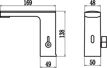 Смеситель для раковины Savol S-GY8885 хром