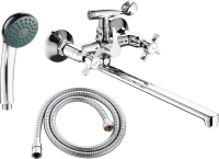 Смеситель с длинным изливом для ванны Fashun A2224 хром Смеситель с длинным изливом для ванны Fashun A2224 хром