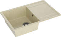 Мойка кухонная Domaci Палермо PR-735-002 бежевая