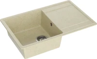 Мойка кухонная Domaci Палермо PR-735-002 бежевая Мойка кухонная Domaci Палермо PR-735-002 бежевая