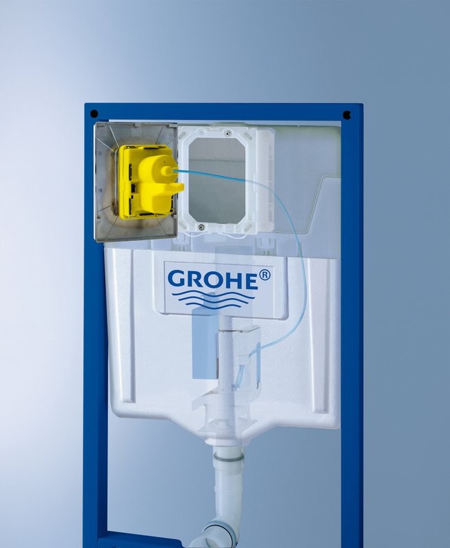 Комплект Унитаз подвесной Wanfald Lauta 47302100005 белый + Инсталляция Grohe Rapid SL 38772001 3 в 1 с кнопкой смыва